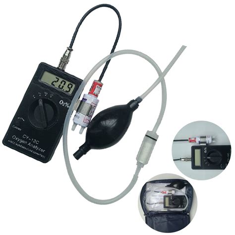 Oxygen Analyzer O2 Oxygen Concentration Content Tester Oxygen Detector Monintor Meter Analyzer