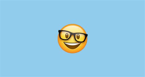 🤓 Nerd Face Emoji On Whatsapp 223272