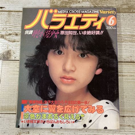 【傷や汚れあり】sa13 133 バラエティ 1983年昭和58年6月号 渡辺典子薬師丸ひろ子荻野目慶子原田知世 ＊レトロ