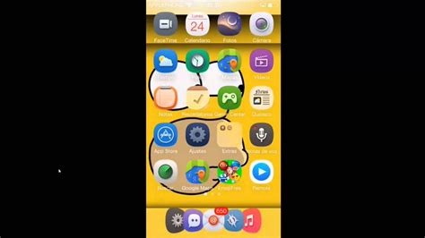 Dockflow Tweak De Cydia Ios 7 Personaliza Tu Dock Youtube