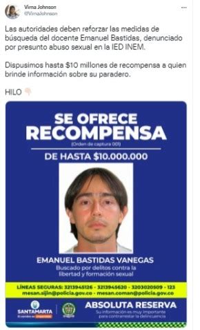 Ofrecen Recompensa De Millones Por Informaci N Sobre Docente