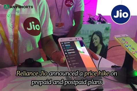 Jio New Plans Reliance Jio Announced A Price Hike On Prepaid And