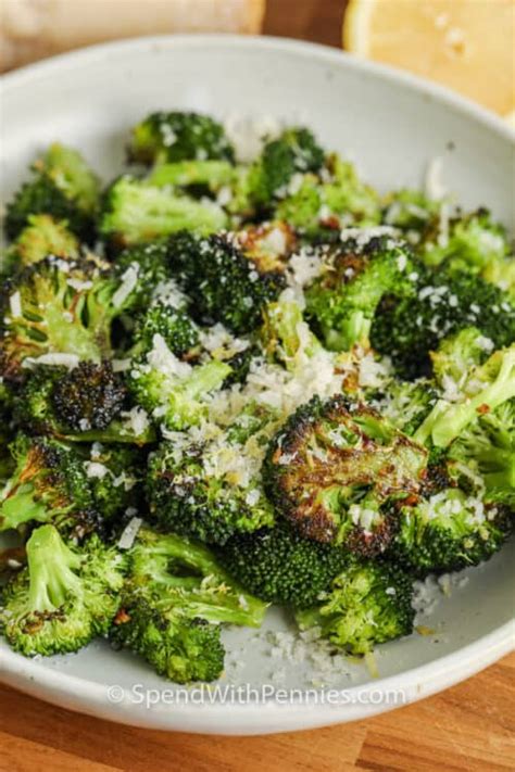 Parmesan Roasted Broccoli Spend With Pennies