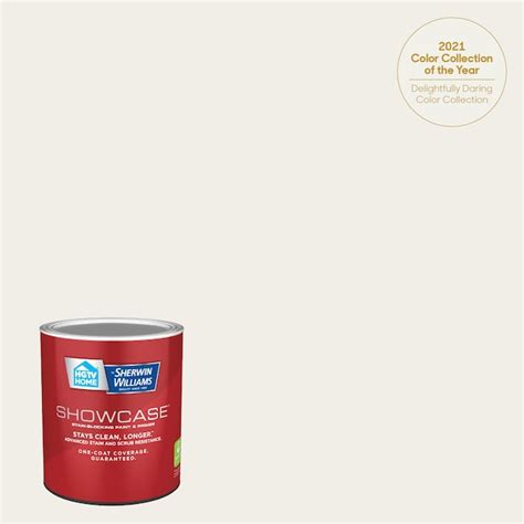 Hgtv Home By Sherwin Williams Showcase Satin Bohemian Lace Hgsw4052 Acrylic Interior Paint