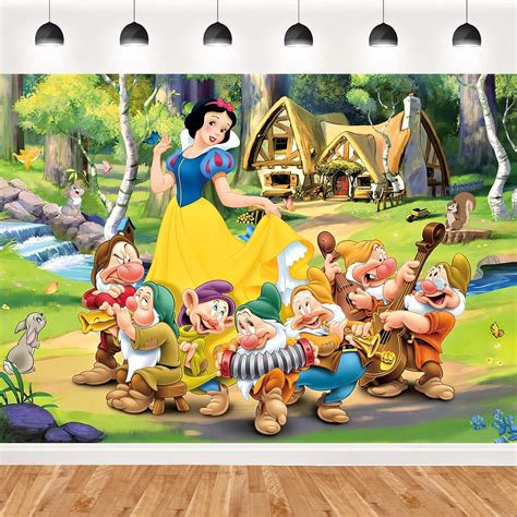 Buy Snow White Backdrop X Ft Princess Snow White Banner Princess