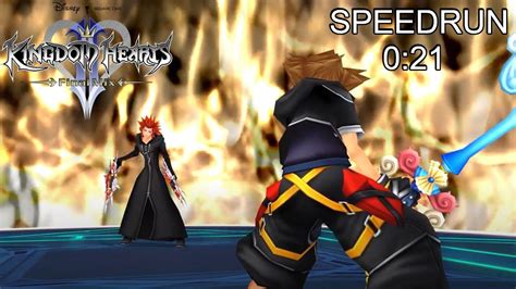 Ps Kingdom Hearts Ii Final Mix Critical Mode Data Axel Speedrun