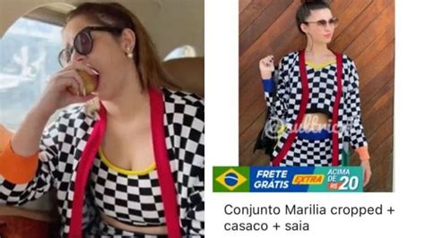 Loja é criticada por vender réplica de look de Marília Mendonça no