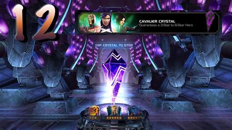 Mcoc 12 Cavalier Crystal Opening Youtube