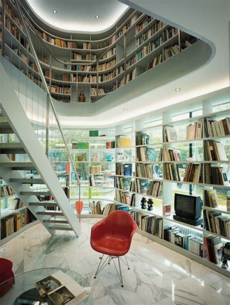 Library Interior Design - Hawk Haven