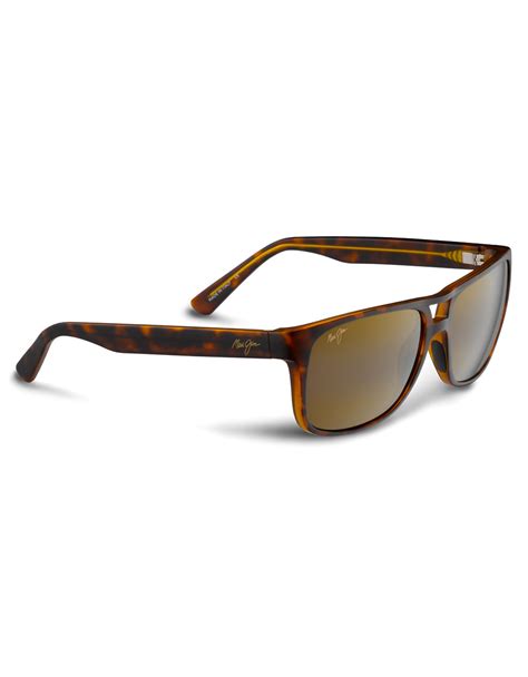 Maui Jim Waterways Polarized Wayfarer Sunglasses In Brown For Men Lyst