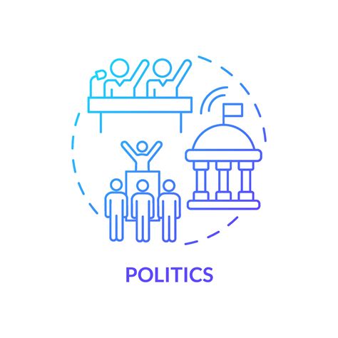 Government Concept Icon Politics Idea Thin Line Illustration Political