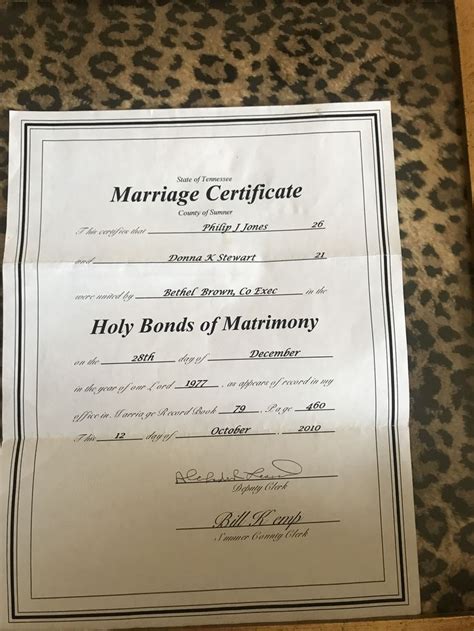 Pin By Donna Jones On Documents Document Sign Marriage Certificate