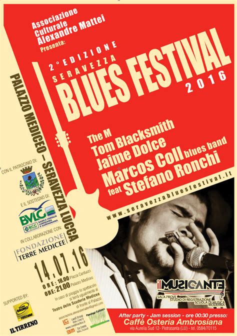 Seravezza Blues Festival Parte Il Conto Alla Rovescia Affaritaliani It