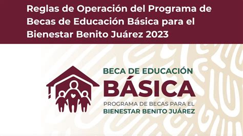 Obtener beca de educación básica Guía del programa Benito Juárez