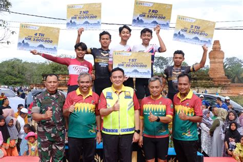 Tour De Muara Takus 2022 M Syelhan Dari ASC Monster Sabet Juara I Man