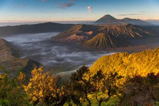 Bromo Malerischer Vulkan Auf Java