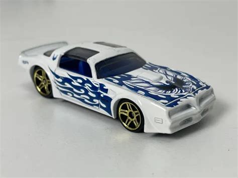 Hot Wheels Pontiac Firebird Trans Am T A Capot Oiseau Flammes