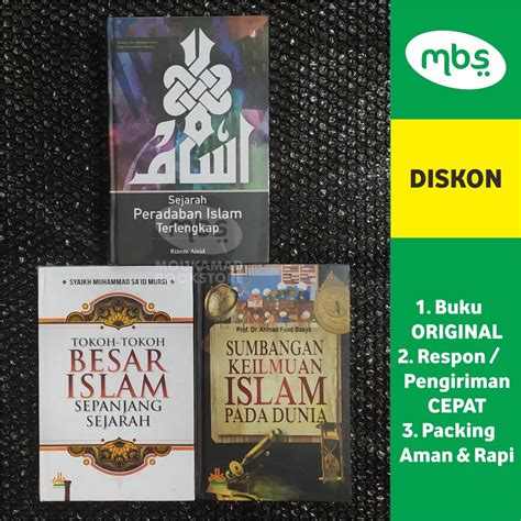 Jual PAKET BUKU PERADABAN ISLAM TERLENGKAP Sejarah Peradaban Islam