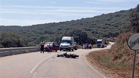 ACCIDENTE MORTAL Fallece un motorista en una colisión en Salvatierra