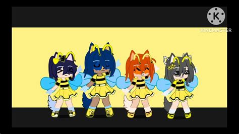 Sweet Little Bumblebee Meme 🐝🍯 Bluey Gacha Club Youtube