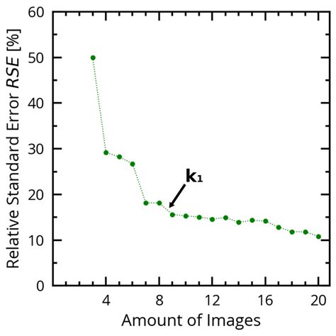 Relative Standard Error RSE Of The Distortion Coefficient K 1 For The