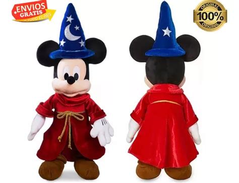 Disney Store Peluche Mikey Mouse Mago Fantasia Original 50cm Envío gratis