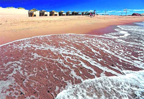 Playa Piedras Coloradas Gu A Turista Argentina