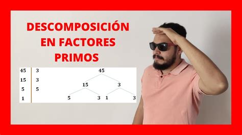 C Mo Descomponer Un N Mero En Factores Primos Ejemplos Youtube