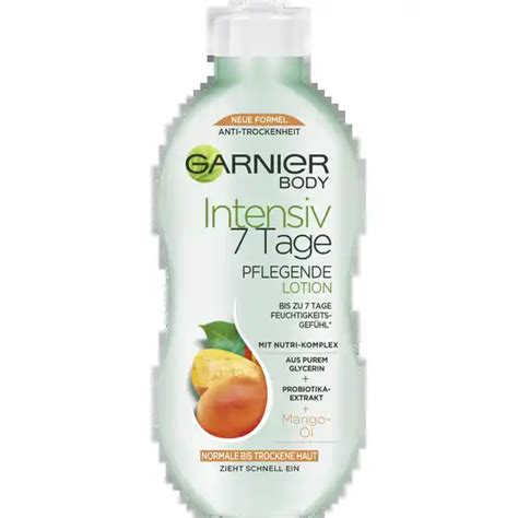 Garnier Body Bodylotion Mango Öl Intensiv 7 Tage Pflegend Normale And Trockene Haut Online Kaufen