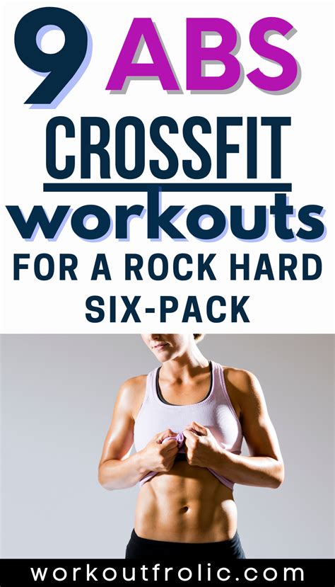 9 Crossfit Ab Workouts For A Rock Hard Six Pack Workoutfrolic In 2021 Crossfit Ab Workout