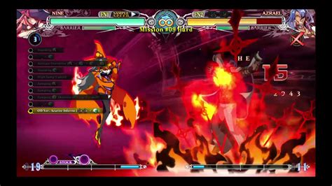 Blazblue Central Fiction Nine The Phantom Mission 09 Hard Challenge