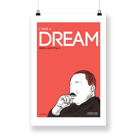 Buy Martin Luther King - Wall Art Online | Doodle Monk