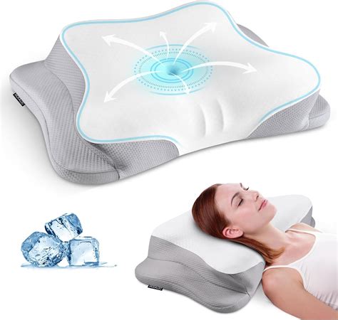 Amazon Mokaloo Cervical Neck Pillow Neck Pillows For Pain Relief