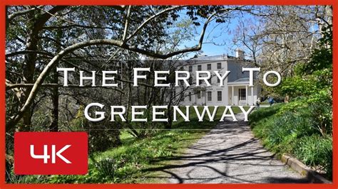 The Ferry To Greenway Once The Home Of Agatha Christie On The Bank Of