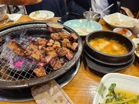 광명 밤일마을 가성비 맛집 신선화로 소갈비살 돼지갈비 주말 웨이팅 네이버 블로그