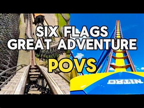 POV EVERY Roller Coaster At Six Flags Great Adventure Ft Kingda Ka