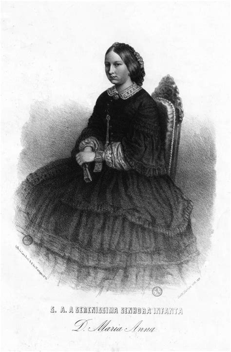 1859 S A a Serenissima Senhora Infanta D Maria Anna by António