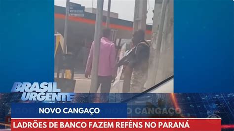 Novo Cangaço ladrões de banco fazem reféns e usam escudo humano