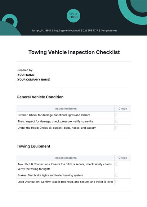 Free Rental Vehicle Checklist Template To Edit Online