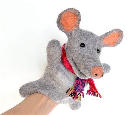 Rat Hand Puppet Puppets Theater Marionette Puppet Etsy