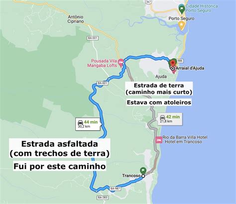 Melhor Estrada De Porto Seguro E Arraial D Ajuda Para Trancoso