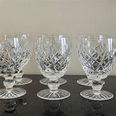 Waterford Goblet Patterns Vintage Etsy