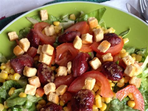 La salade périgourdine de Mamé Recette de La salade périgourdine de