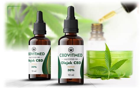 Olejek Konopny CBD 30 Firma CBDVITMED