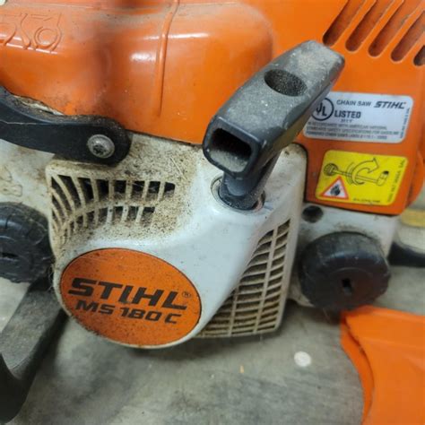 Stihl Mini Boss Ms 180c Chainsaw And Accessories G Dw