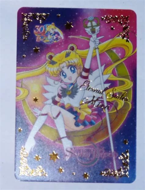 Carte Sexy Girl Manga Holo Prism Waifu 30th Anniversary Sailor Moon Eur