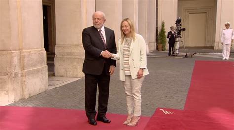 Lula e Meloni se reúnem no Palácio Chigi em Roma Comunità Italiana