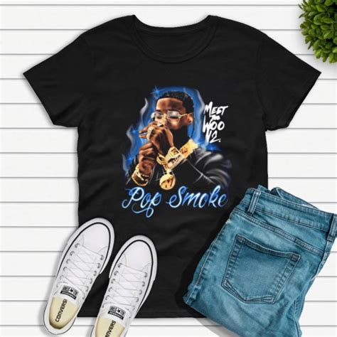 Pop Smoke Meet The Woo T Shirt Pop Smoke Shirt T For Fan Etsy