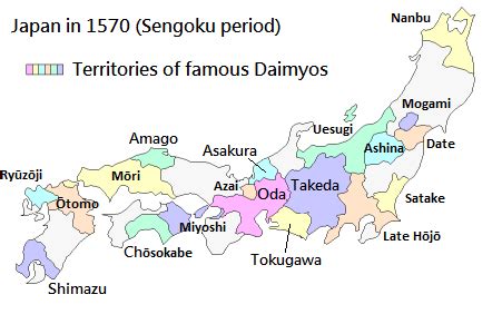 Sengoku Jidai Map