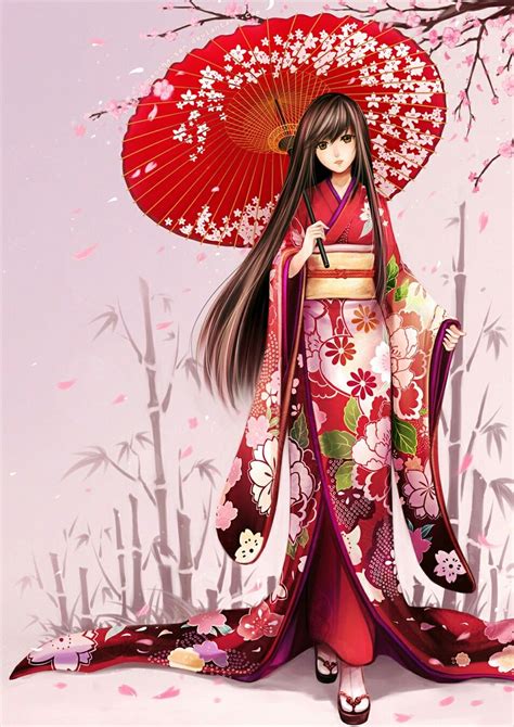 Anime Mädchen Kimono, Kimono Animé, Manga Anime, Kimono Japan, Kimono ...